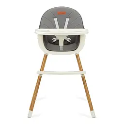Стільчик для годування MoMi FLOVI Dark Grey - мініатюра 2