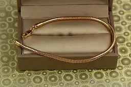 Браслет Xuping Jewelry пандора 18,5 см 2,5 мм золотистий