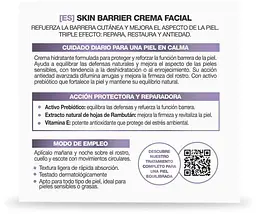 Крем для обличчя Babaria Skin Barrier Effect Face Cream для зміцнення шкірного бар’єра 50 мл - мініатюра 4