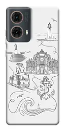 TPU чохол Demsky Odesa spirit для Motorola Moto G85