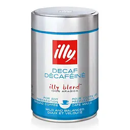 Кава в зернах Illy Decoffeinate, без кофеїну 250 г з/б(ящик 12 шт) - мініатюра 2