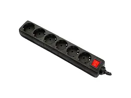 Мережевий фільтр-подовжувач FrimeCom 1.8м Black (FC-B2006W)