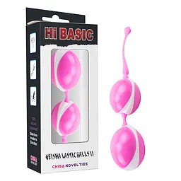 Вагінальні кульки Chisa Geisha Lastic Double Balls II, Hi-Basic Pink