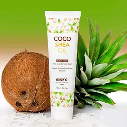 Масажна олія Exsens Coco Shea Oil, 100 мл - мініатюра 3