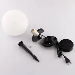 Садовий світильник-куля Lumiled 30 см, від мережі, Lumikula2 - мініатюра 6