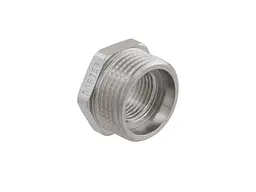 Футорка RAFTEC 1"Зх1/2"В латунь, ЗВ, DN25х15, нікель, F0301 - мініатюра 2