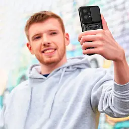 Панель BeCover Military для Realme 9 4G / 9 Pro Plus Black (709562) - мініатюра 6