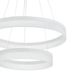 Світильник стельовий Brille підвісний світлодіодний BR-923S/2 LED 54W WH - мініатюра 4