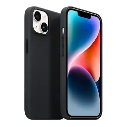 Чохол ArmorStandart Fake Leather Case для Apple iPhone 14 Plus Black - мініатюра 3