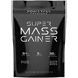 Гейнер Super Mass Gainer, 2 кг Лісовий горіх Powerful Progress fit0016941