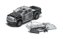 Конструктор Airfix автомобіль Ford F-150 Raptor Grey QUICKBUILD J6053 - мініатюра 7