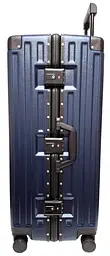 Валіза велика L Madisson Snowball 66503 L 74x49x31 см 100% полікарбонат на клямках Темно-синій - мініатюра 8