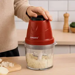 Подрібнювач кухонний SOKANY SK-06009, 0.7 л, 250вт - мініатюра 4