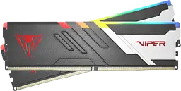 Оперативна пам'ять Patriot 64GB (2x32GB) DDR5 6000MHz Viper Venom RGB (PVVR564G600C36K)