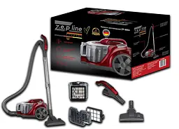Пилосос контейнерний 4 л Zepline ZP-6804 червоний - мініатюра 4
