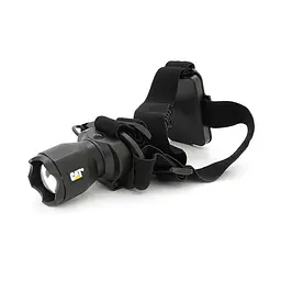 Ліхтар налобний CAT FOCUSING CT4200, 220LM, 3 режими, корпус метал, живлення від 3*ААА, Box