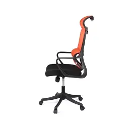 Офісне крісло Аклас Доріан BL TILT Помаранчевий (K-09 Orange OS-3000 Black) (00144001) - мініатюра 3