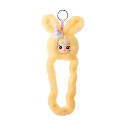 М'яка іграшка Tangle з кільцем Cimmy Fluffy Bunny Lucky (HWTANGLE01S01-YC03)