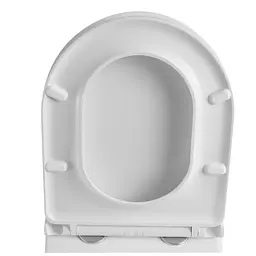 Сидіння-кришка для унітазу Koer AC-0101-Seat Cover 450х390х80mm дюропласт з мікроліфтом KR5617, Білий - мініатюра 7