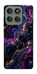 TPU чохол Demsky Purple space marble для Motorola Edge 60 Pro