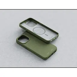 Чохол-накладка Njord Suede MagSafe Case Olive для iPhone 15 Pro Max (NA54SU06) - мініатюра 6