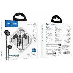 Навушники Hoco crystal earphones with mic M1 Max 3.5мм білі - мініатюра 3