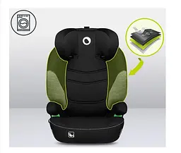 Автокрісло Lionelo Lars I-Size Black Grey 15-36 кг, чорне (LO-LARS I-SIZE BLACK GREY) - мініатюра 8