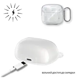 Чохол для навушників BeCover для JBL Tune Flex 2 Transparent (714829) - мініатюра 4