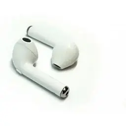 Бездротові блютуз навушники TWS i7 Mini з боксом для заряджання White (au043-hbr) - мініатюра 6