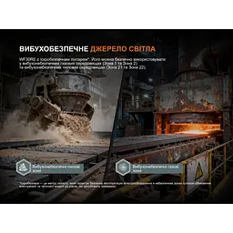 Вибухобезпечний ручний ліхтар Fenix WF30RE Spark - мініатюра 8