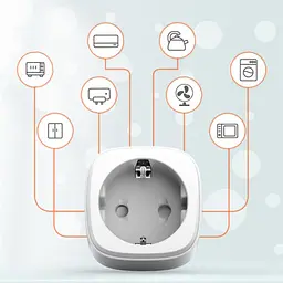 Розумна розетка Ldnio SEW1080 Wi-Fi/ bluetooth білий - мініатюра 7