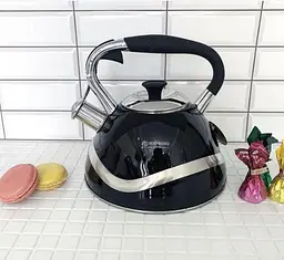 Чайник із свистком Edenberg EB-7010-Black 3 л чорний