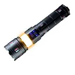 Ліхтар NIGHT VISION FLUORESCENCE XPRO AK178-WHITE LASER LED PM60-TG+COB 8x18650 3.7V, Power Bank, ЗУ Type-C, zoom, 5 фільтрів (47156-178_1489) - мініатюра 3