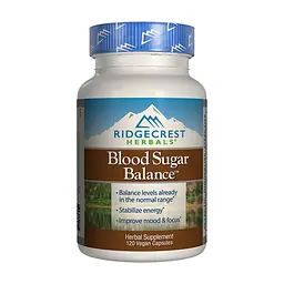 Вітамінно-мінеральний комплекс Ridgecrest Herbals Комплекс для Нормалізації Сахара в Крові Blood Sugar Balance (RCH125)
