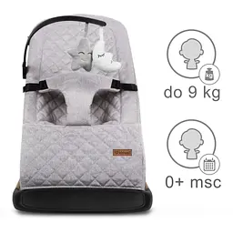 Крісло-гойдалка Kidwell Laro Full Grey/Wooden - мініатюра 4