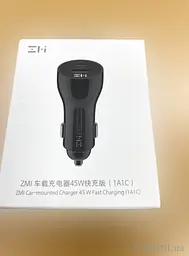 Автомобільний зарядний пристрій ZMI 18W QC3.0 silver - мініатюра 3