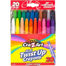 Олівці кольорові Cra-Z-Art Mini Twist Up 20 шт. (10253CRA) - мініатюра 2