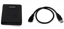 Зовнішня кишеня Maiwo 2.5" SATA USB3.0 (K2503D black) - мініатюра 5