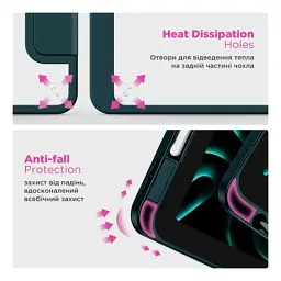 Чохол до планшета Armorstandart Y-Type PEN Xiaomi Redmi Pad 2 Pine Green (ARM87409) - мініатюра 7
