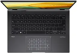Ноутбук ASUS Zenbook 14 UM3402YA-KP752 14 WQXGA IPS, AMD R5-7430U, 16GB, F512GB, UMA, NoOS, Чорний (90NB0W95-M01C30) - мініатюра 6