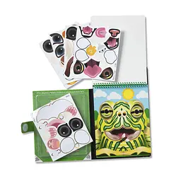 Блокнот з багаторазовими наліпками "Домашні тварини" MelissaandDoug MD30512, 10 картинок - мініатюра 5