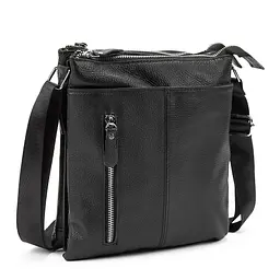 Шкіряний месенджер на три відділи Tiding Bag M56-3639A