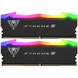 Модуль пам`яті DDR5 2х16GB/7600 Patriot Viper Xtreme 5 RGB (PVX532G76C36K)