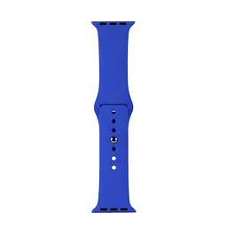 Ремінець Apple Watch Silicone 38/40/41 мм Deep Синій L - мініатюра 2
