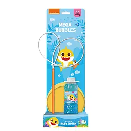 Мильні бульбашки Mega Bubbles з тарілкою Baby Shark DoDo 200515 об'єм 450 мл