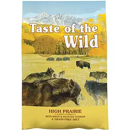 Сухий корм для собак Taste of the Wild High Prairie Canine Formula із запеченим бізоном та олениною 2 кг 2568-HT18