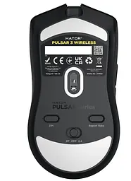 Миша HATOR Pulsar 3 Wireless Black (HTM630) - мініатюра 2