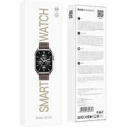 Смарт годинник HOCO Y17 Smart sports watch (з підтримкою дзвінків) золотистий - мініатюра 3