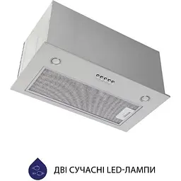 Витяжка вбудована Minola HBI 5627 GR 1000 LED - мініатюра 3