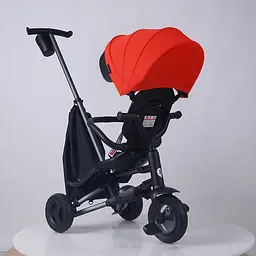 Велосипед складаний триколісний дитячий Qplay Nova+ Rubber Orange Sunset (S700-13Nova+OrangeSunset) - мініатюра 12